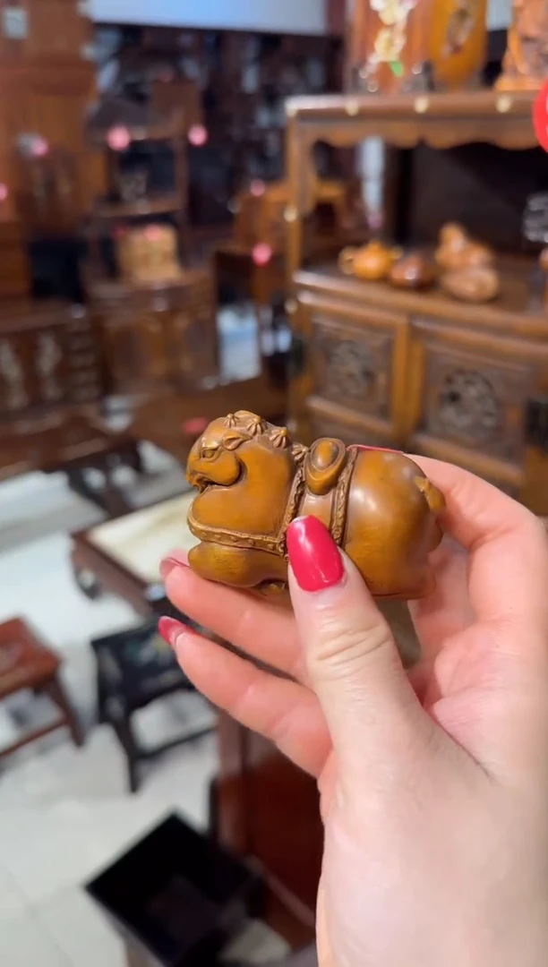 【闪购商品】木木艺黄杨木马手把件68.888