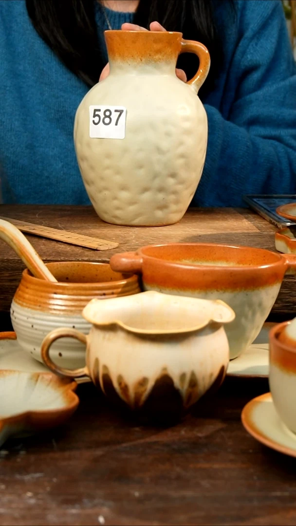 盘 高颜值粗陶餐具限时抢购