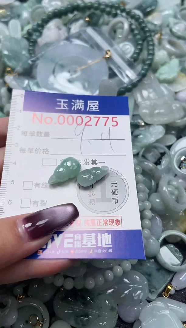 颈饰未镶嵌翡翠2775