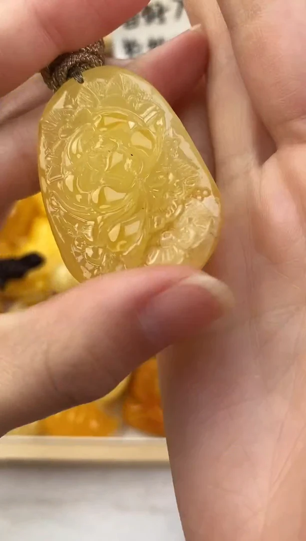 裸石琥珀未镶嵌天然琥珀蜜蜡