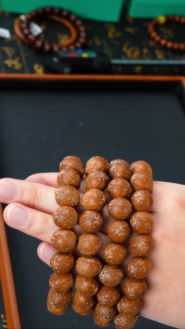 紫金鼠手串油核原皮13+    10671