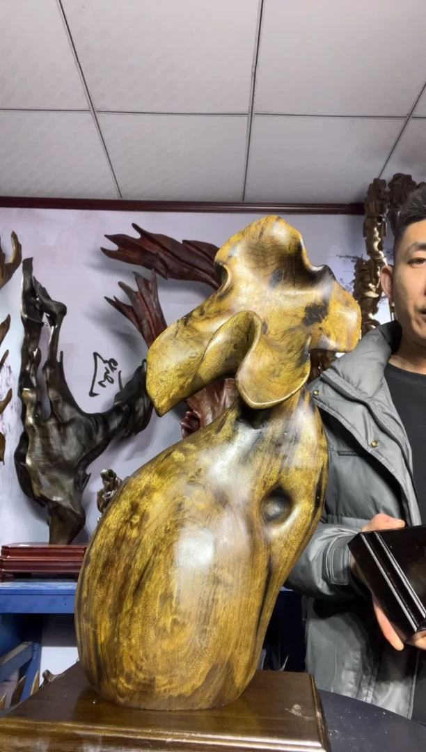 金丝楠木雕款用****8金丝楠木工艺品摆件