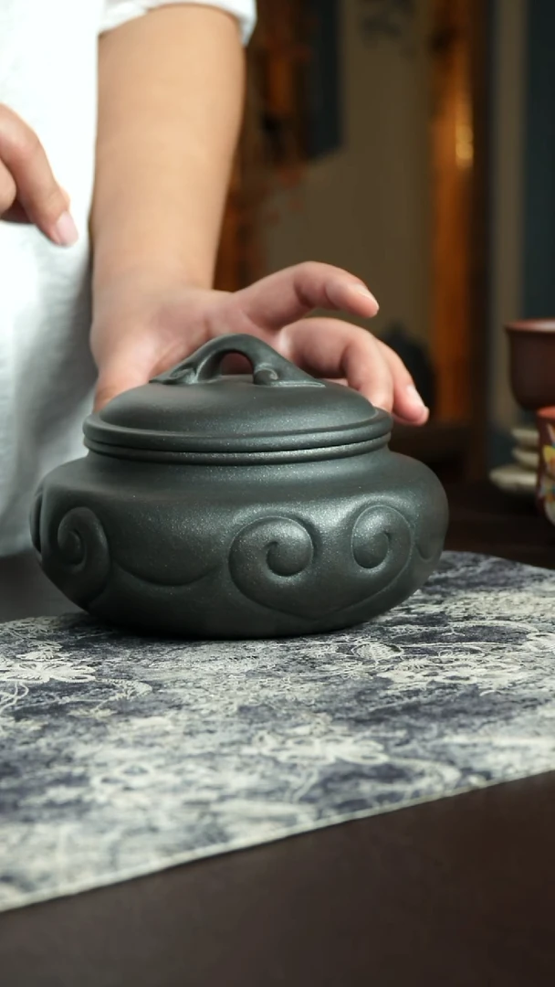 茶杯紫砂20号宜兴紫砂原矿作品