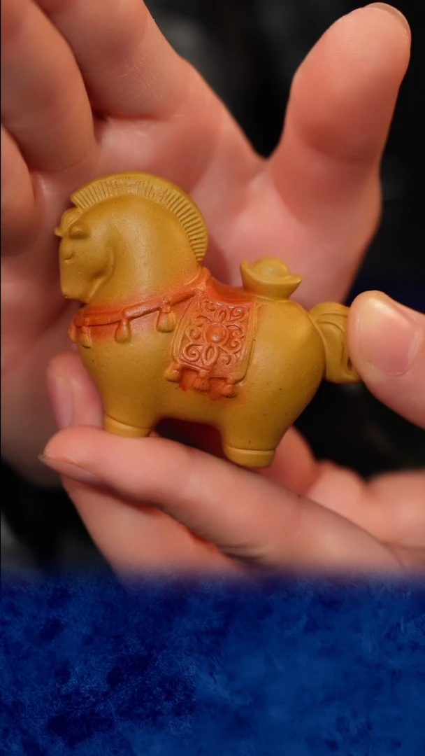 宜兴紫砂 紫砂茶壶  四方杯