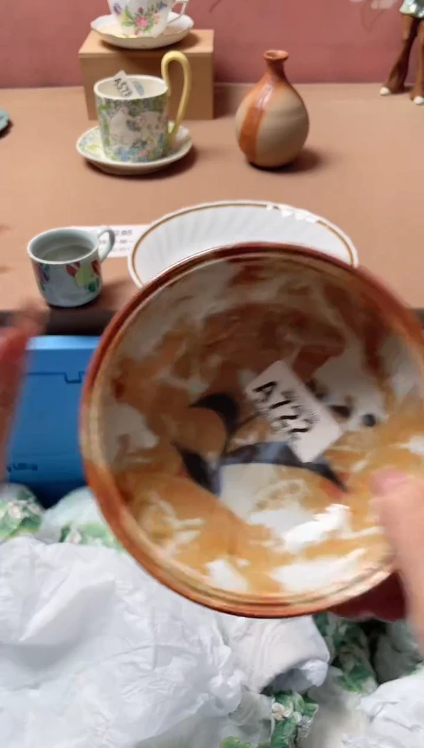 瓷片钱**陈瓷器瓷器A722