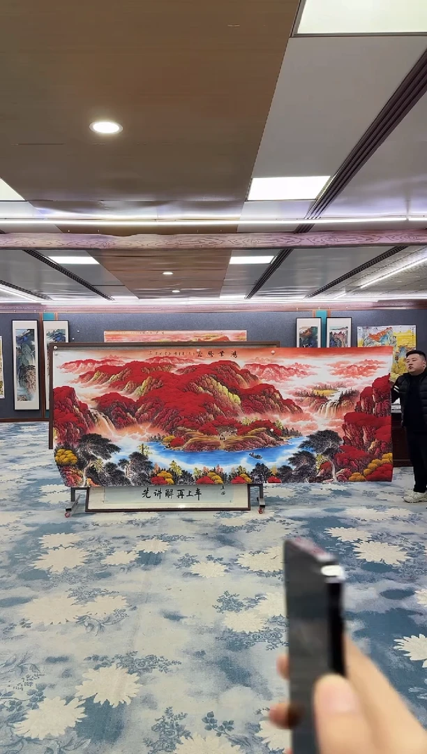 国画用****6W-刘雪红-大丈二-山水国画
