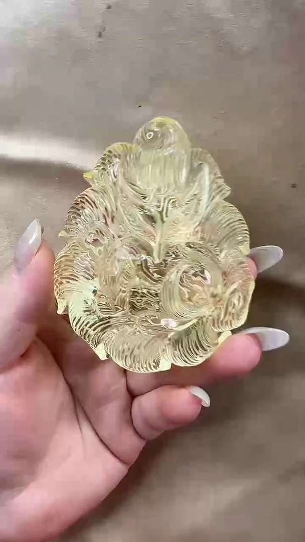琥珀颈饰未镶嵌吊坠