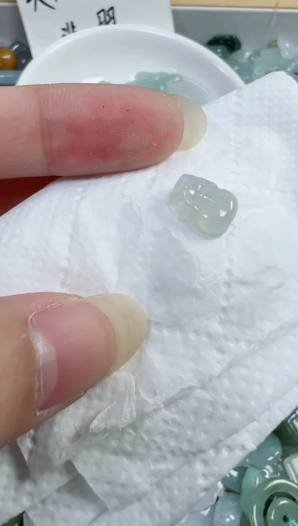翡翠裸石152号链接，A货翡翠