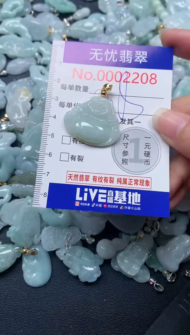 颈饰未镶嵌翡翠2208