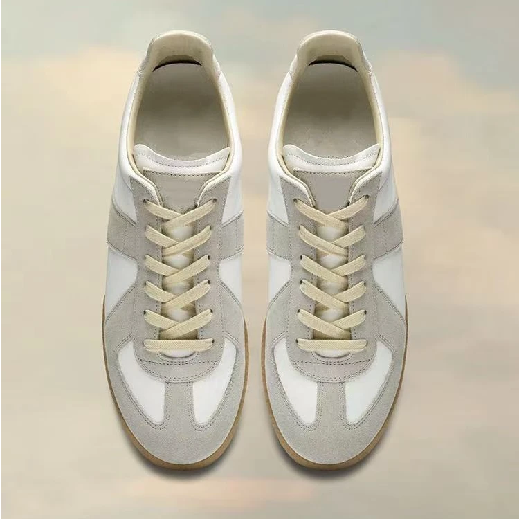 【老爷版】头层小牛皮羊皮德训鞋平底轻便轻奢老钱风男鞋百搭阿甘鞋