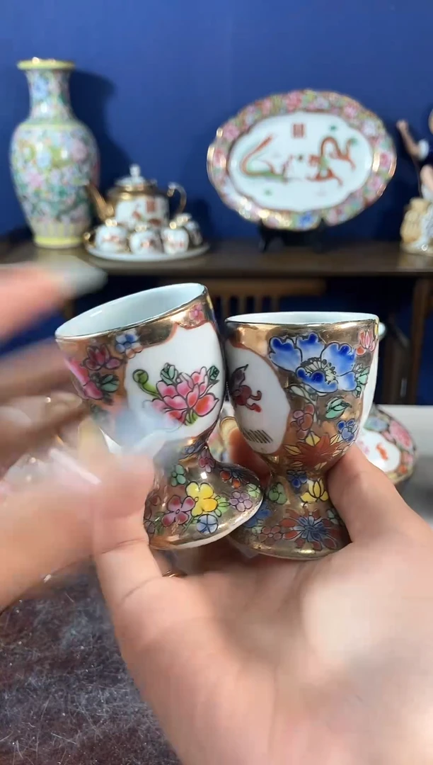 瓷片景德镇窑老厂瓷摆件