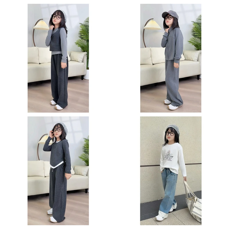 【L001-L200】儿童新款衣服女宝宝童装上衣