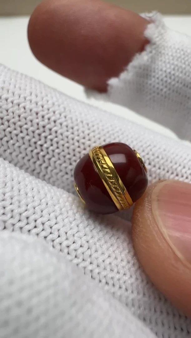 南红玛瑙合金挂件111111111111111