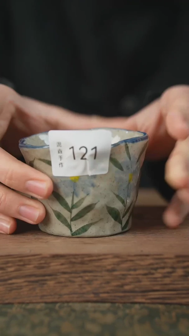 【闪购商品】杯子泥垚手作 景德镇手工手绘器物121
