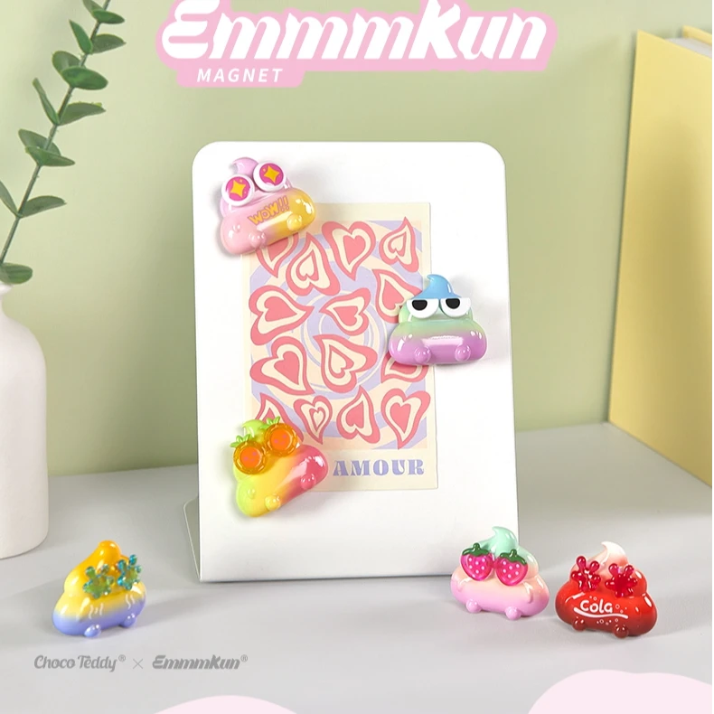 【拆盒拆袋】Emmmkun有口福系列冰箱贴盲盒