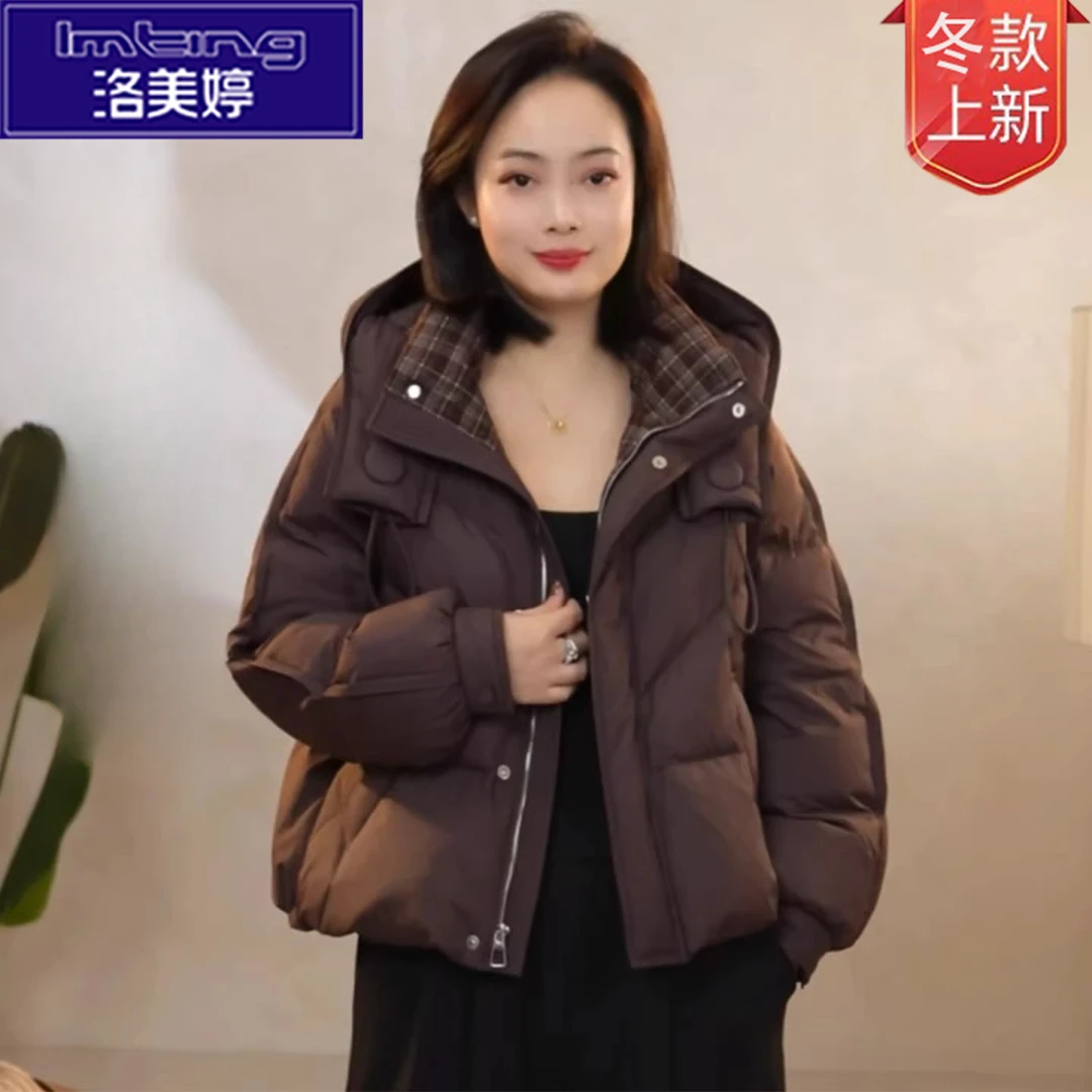 棉服女款爆款2025新款正品棉服女冬季新款宽松保暖显瘦棉袄外套