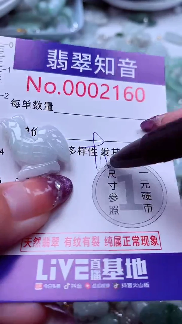 翡翠未镶嵌吊坠(不含链)2160