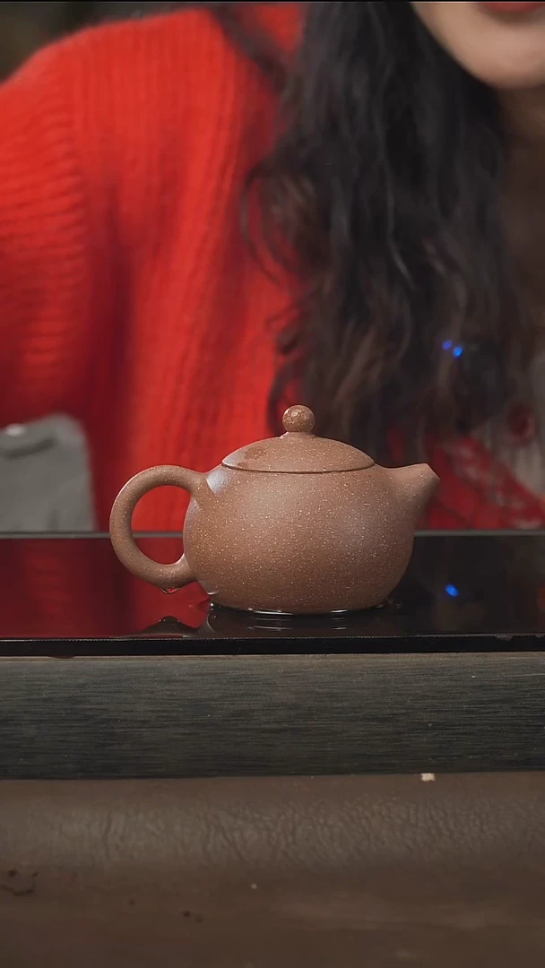 茶壶紫砂暖*西施，段泥，