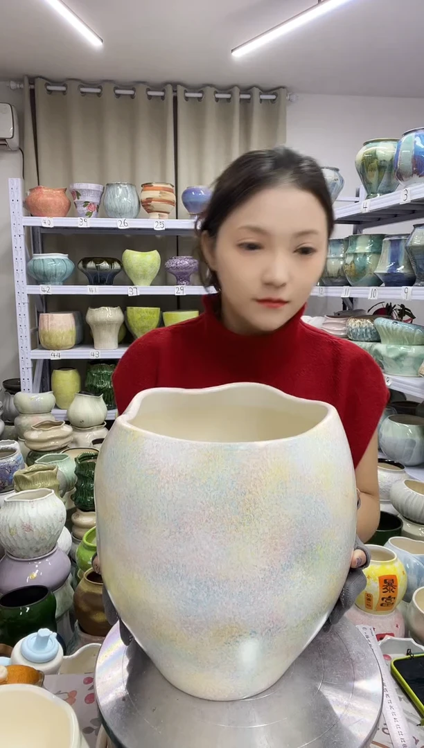 11.18陶瓷花盆直播链接高.  27    口 20