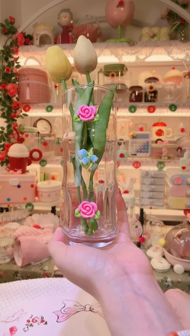 竹节花瓶——手工制作品质好！