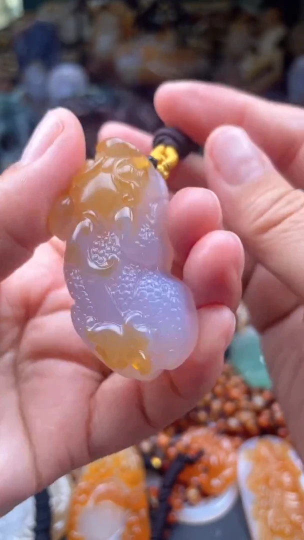 【闪购商品】玛瑙/玉髓颈饰未镶嵌AA