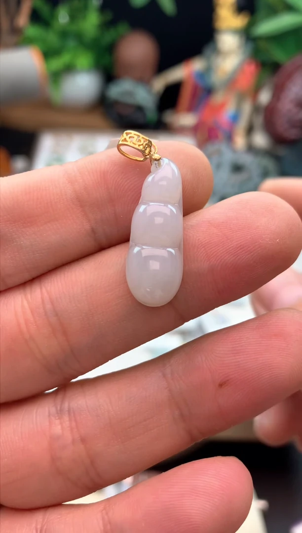 颈饰银S925镶嵌翡翠1