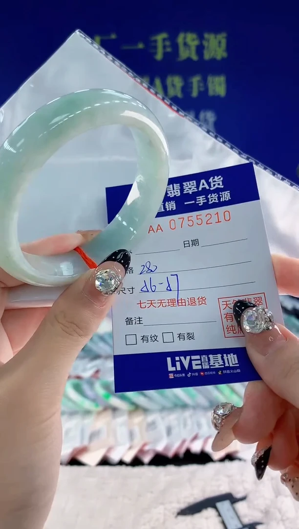 未镶嵌手镯翡翠10 天然翡翠A货