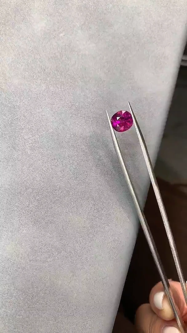 未镶嵌裸石碧玺卢比来裸石2.45ct