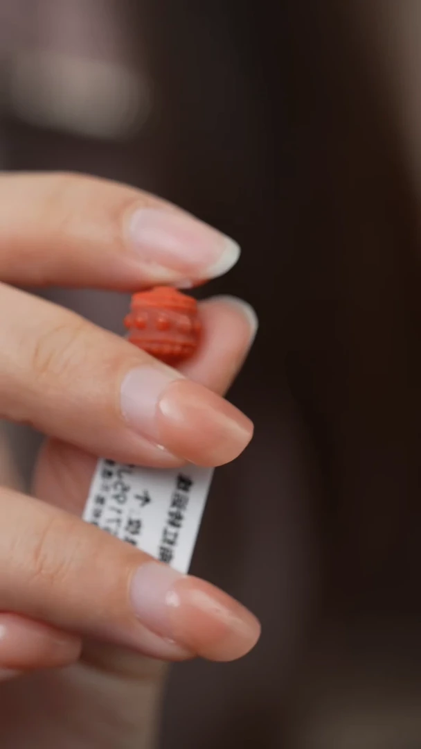 未镶嵌Q89（多样性发一件）南红玛瑙单珠