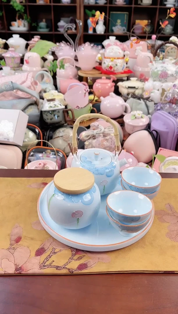 【闪购商品】瓷片茶具：库存仅剩1件