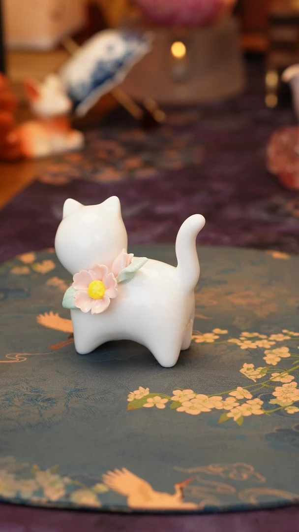 【闪购商品】猫咪摆件········