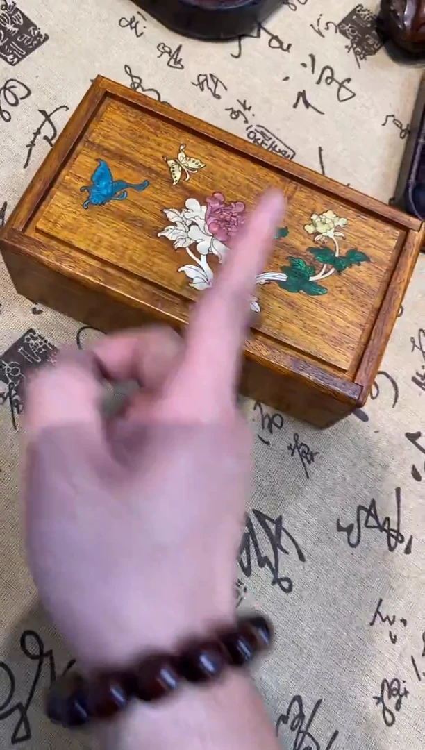 黄花梨/降香黄檀 黄花梨机关盒大