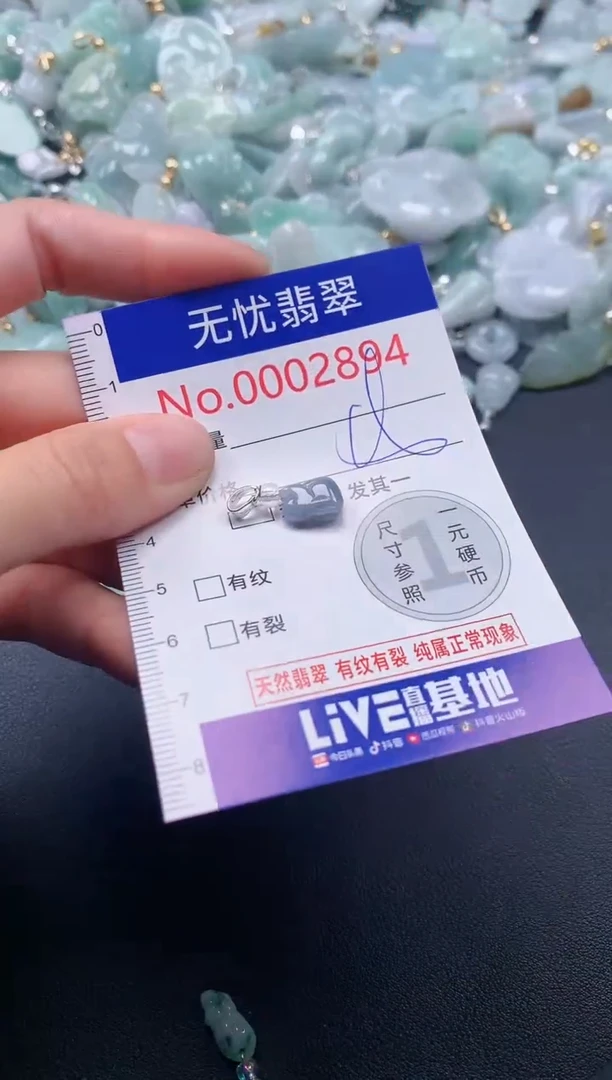 吊坠(不含链)未镶嵌翡翠2894