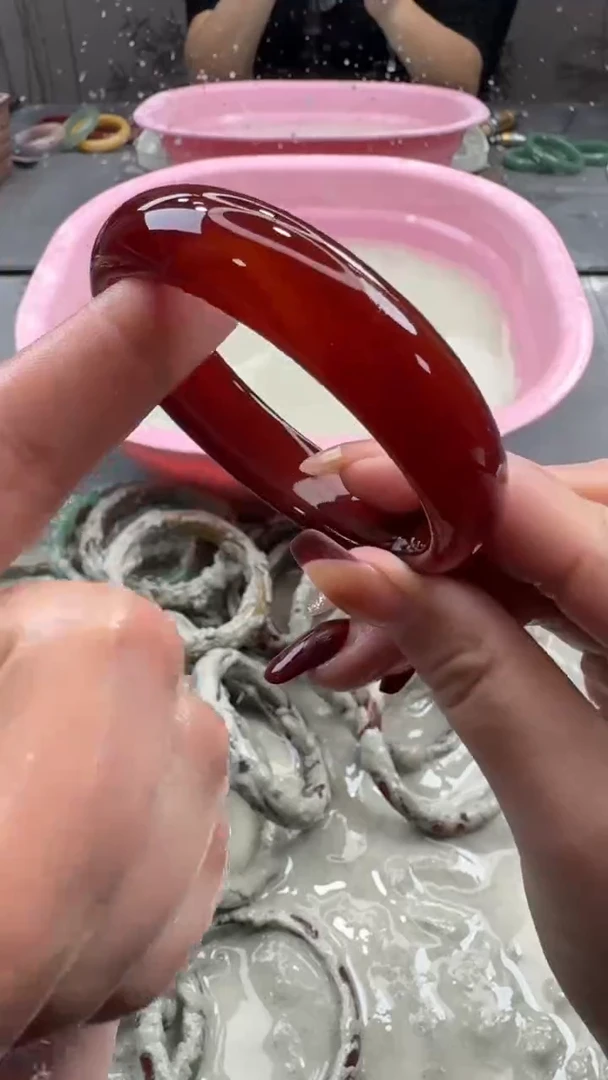 未镶嵌手镯石英质玉7 6160