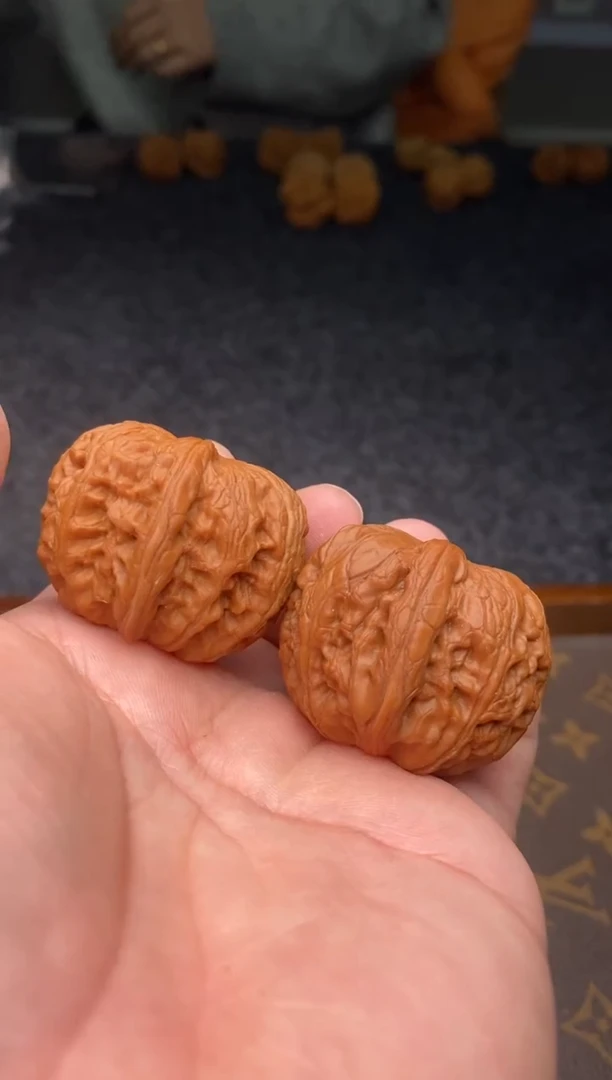 把件文玩核桃B166号元宝41尺