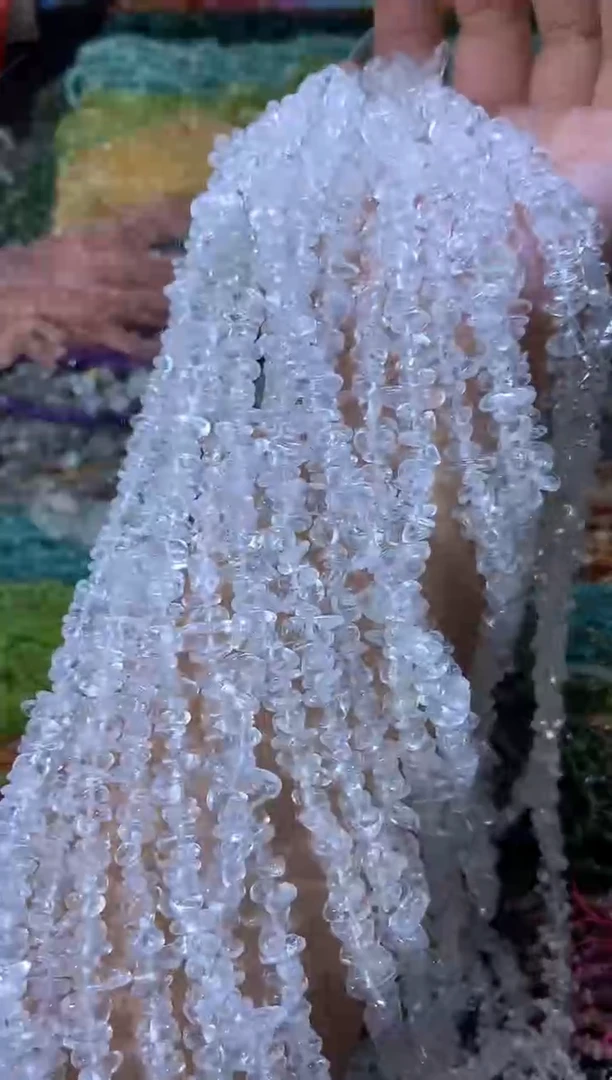 水晶珠宝半成品未镶嵌白水晶