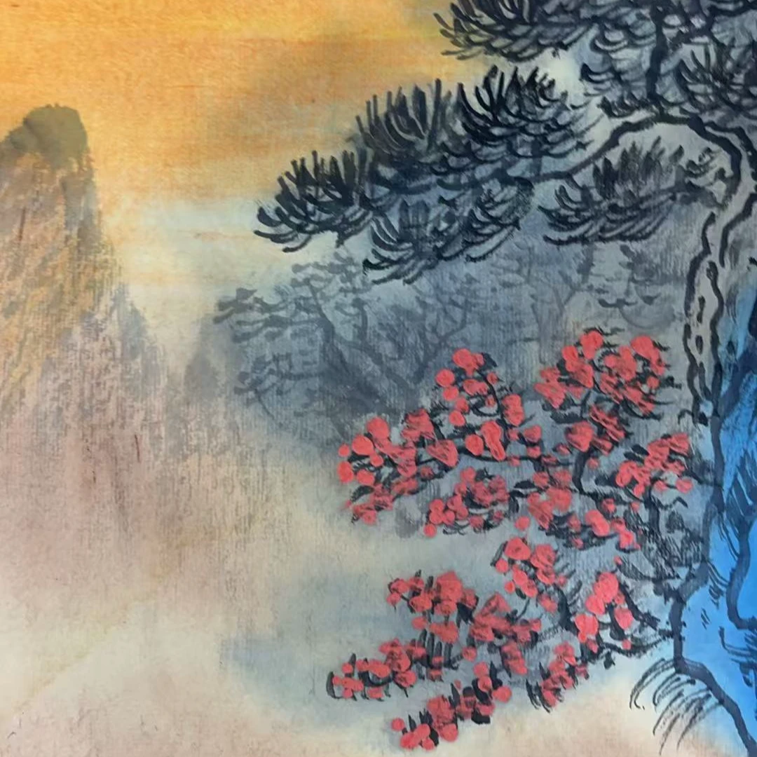 郑乐华手绘绘画作品-192