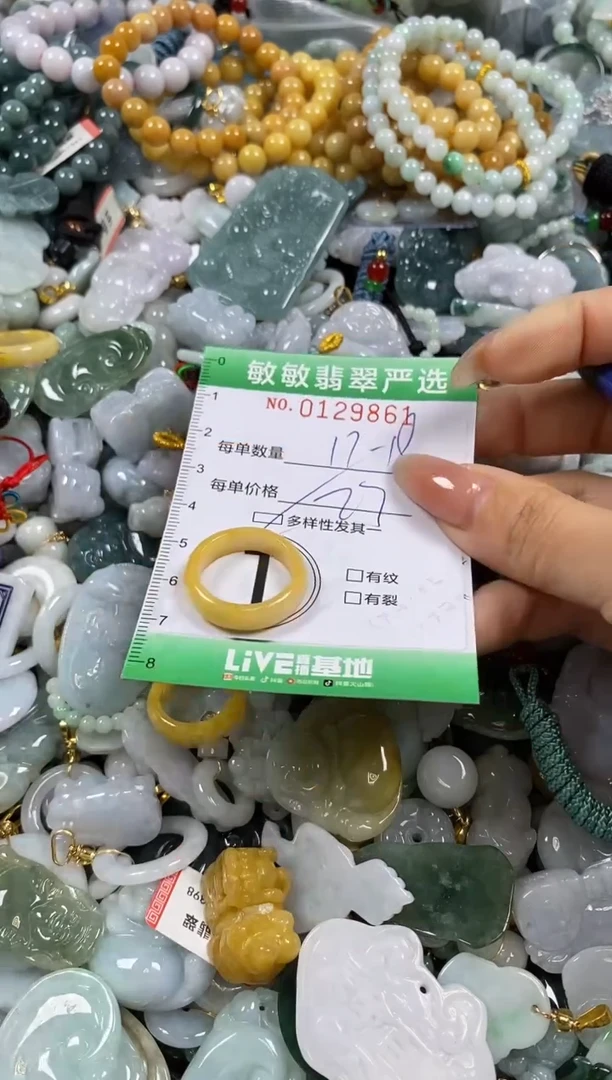 【闪购商品】翡翠颈饰未镶嵌闪购0129861多样性发其一