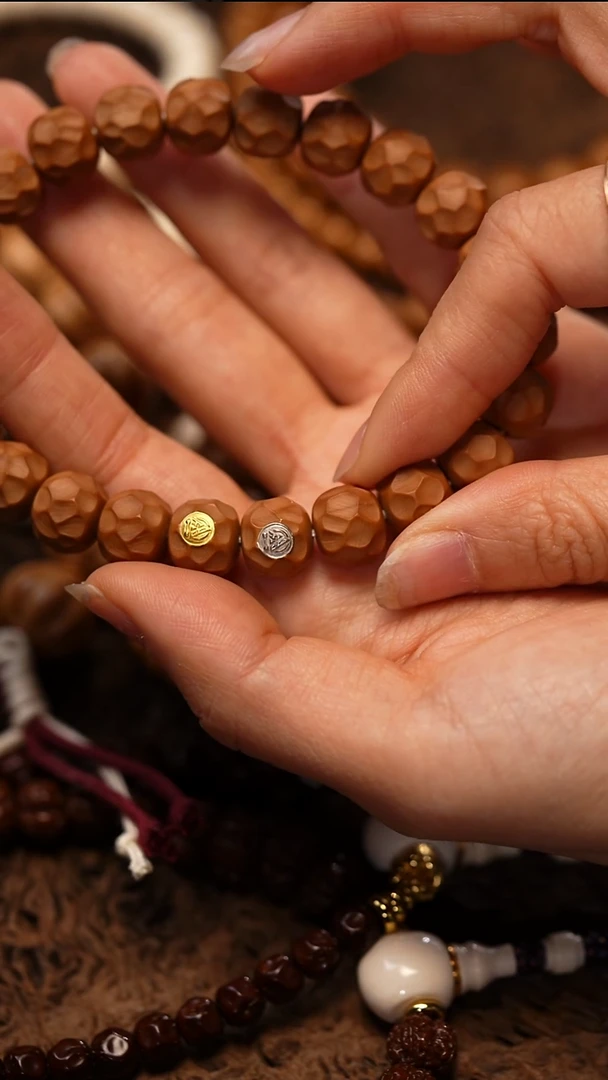 手串猴头核桃古缘出品鬼面无相双标