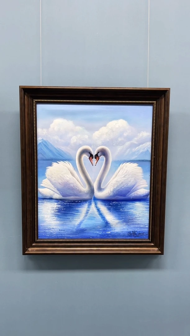 油画管伟骏50*60精品油画作品80