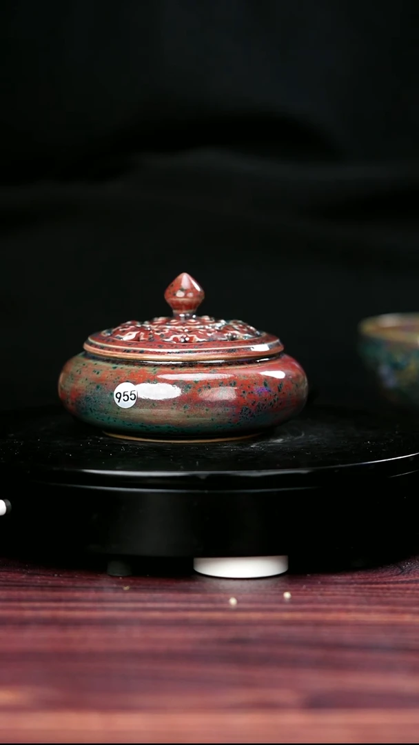 955#于大鹏一级品原矿钧瓷香炉