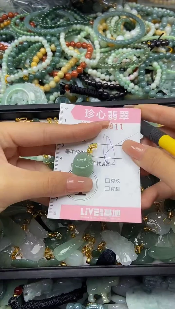 颈饰未镶嵌翡翠闪购0425811