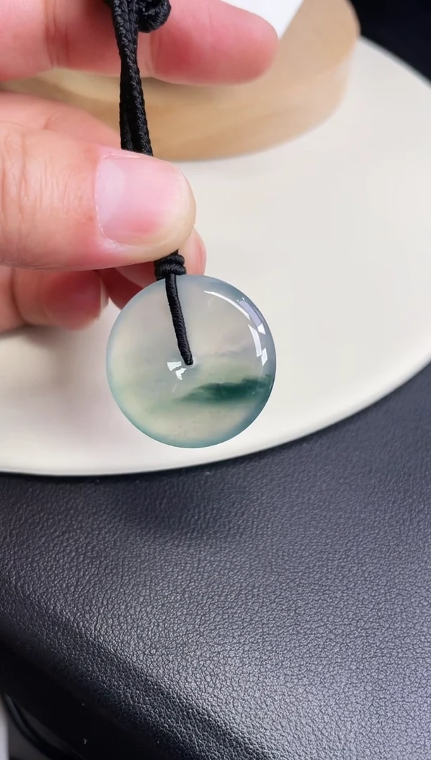 颈饰未镶嵌翡翠【32】平安扣 尺寸 28   6.1mm