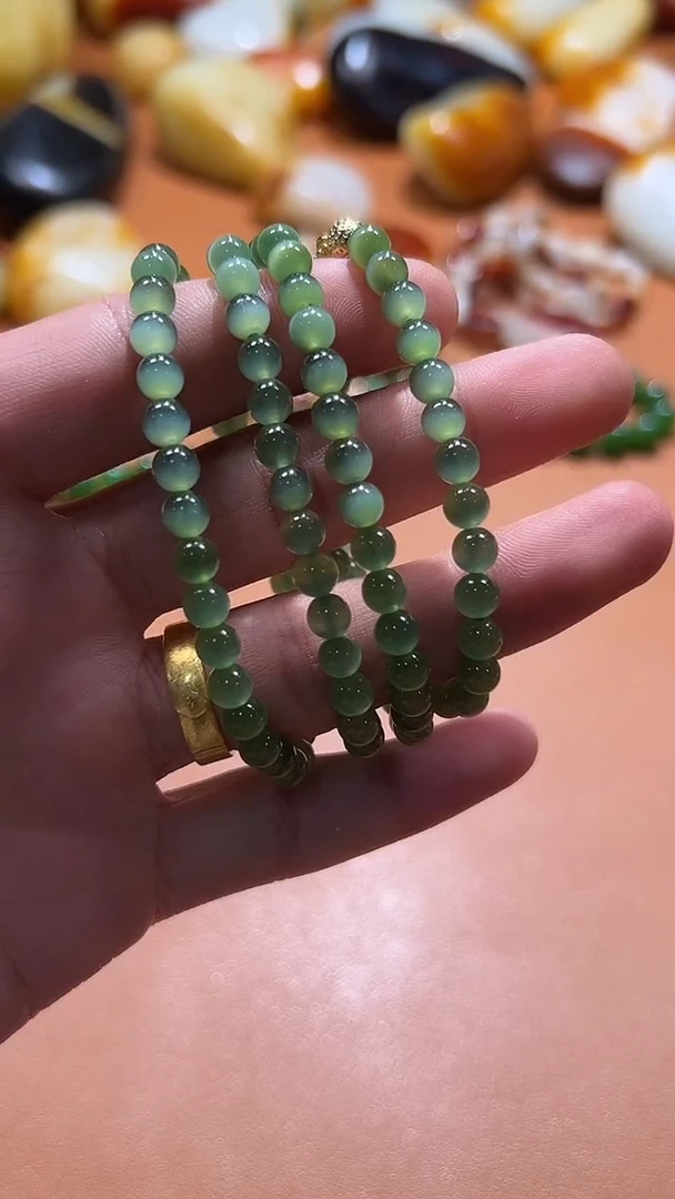 未镶嵌手链和田玉发*发和田玉