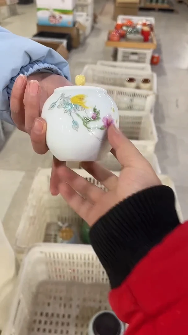 【闪购商品】摆件陶瓷茶叶罐储物罐密封罐@@@@@@@@@