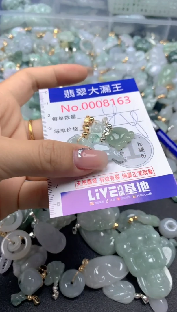 颈饰未镶嵌翡翠8163