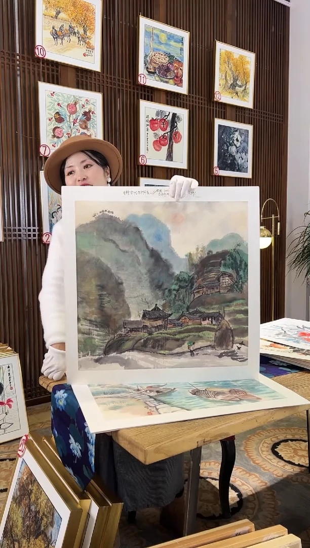 版画耿玉琨名章限量版画S