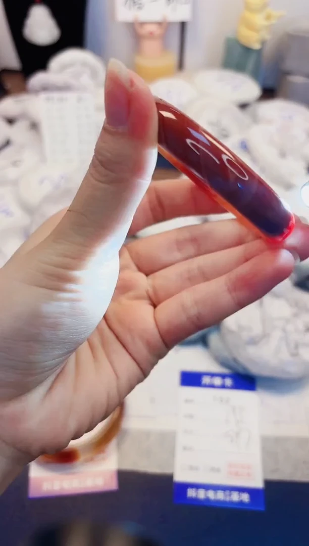 【闪购商品】石英质玉手镯未镶嵌152-玛瑙-圈口54