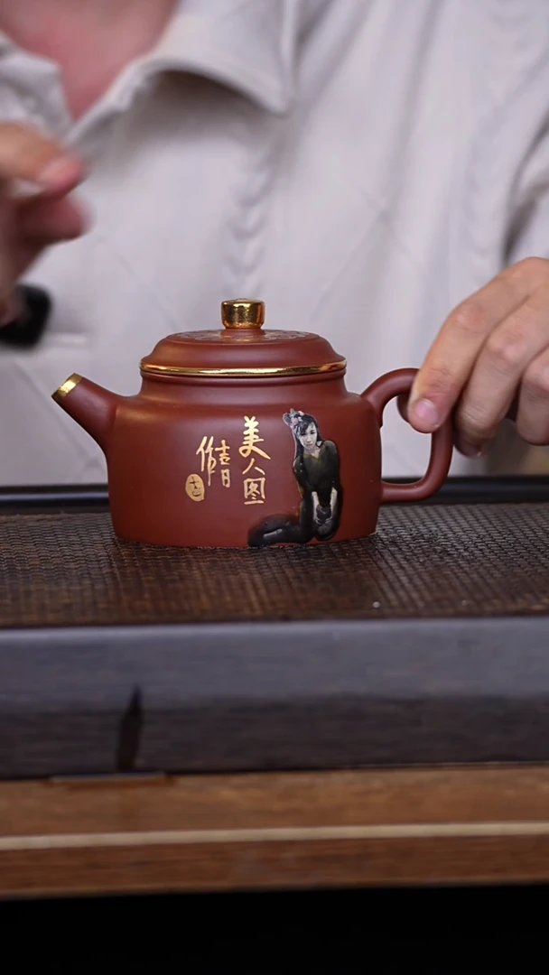 茶壶紫砂宜兴手工原矿紫砂壶001