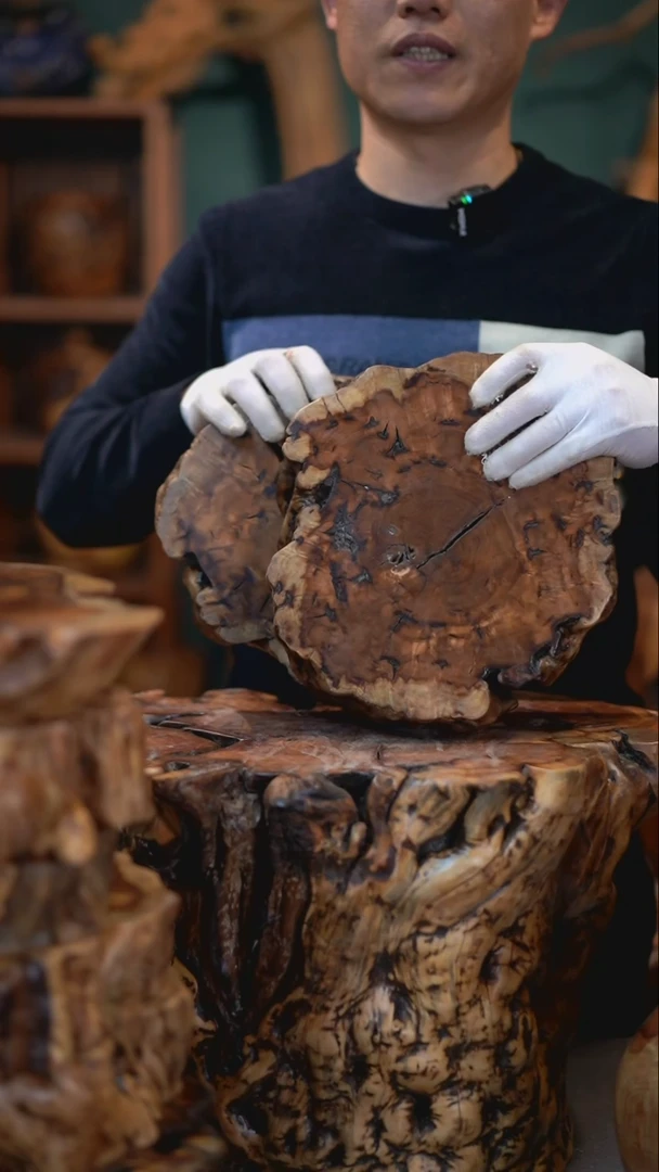 【闪购商品】枣木雷击枣木底座